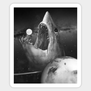 Cosmic sharknado? Sticker